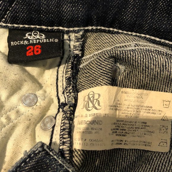 Rock & Republic Distressed Relaxed Fit Jeans - Picture 6 of 6
